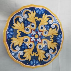 Cynthia Rowley Spanish Medallion Replacement Dish 8.5 Inches
